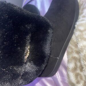 G by Guess Black Fur Boots